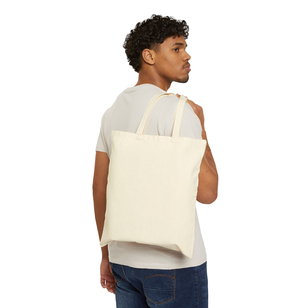 Afro Chic Girl Canvas Tote — Stylish Cotton Shopper Bag