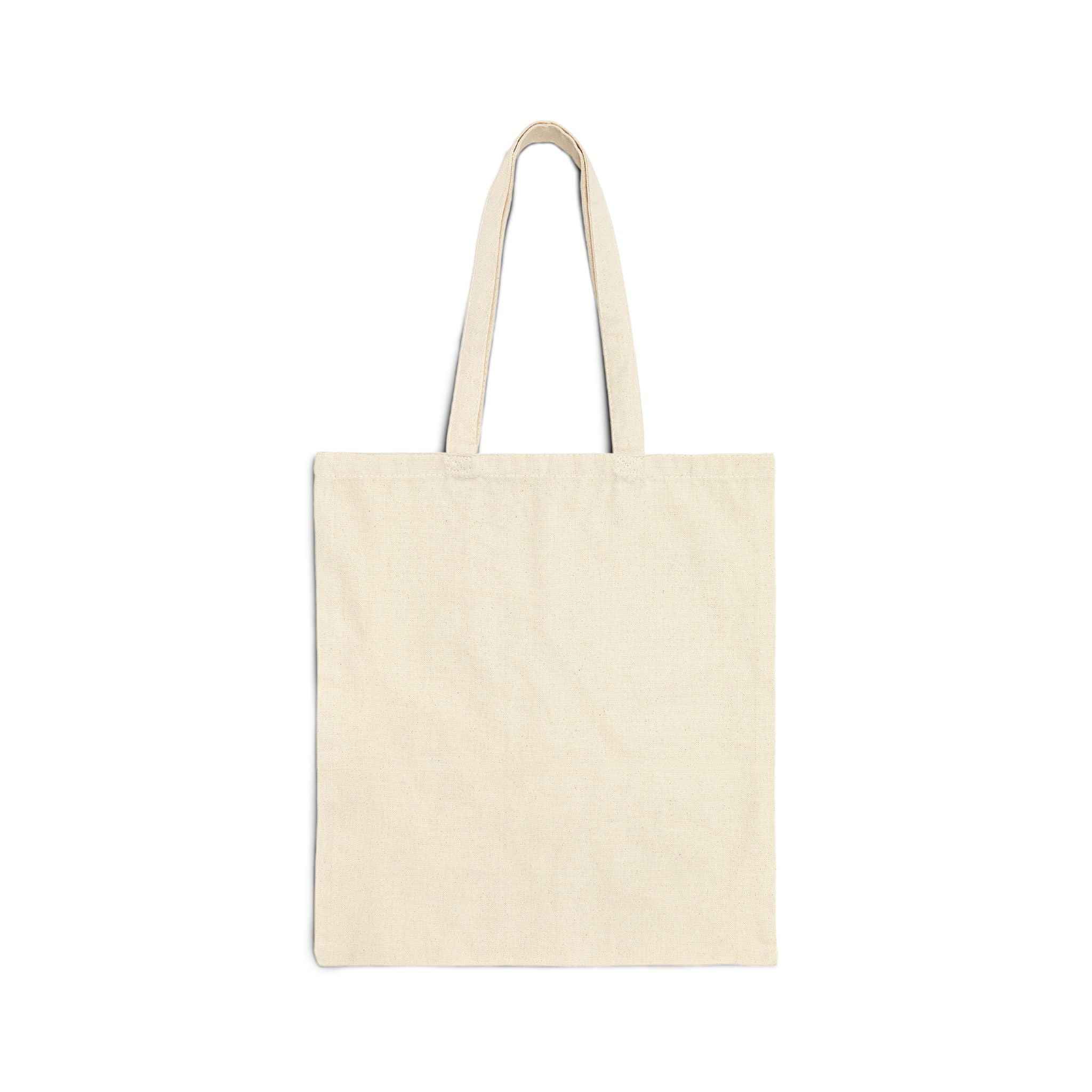 Afro Chic Girl Canvas Tote — Stylish Cotton Shopper Bag